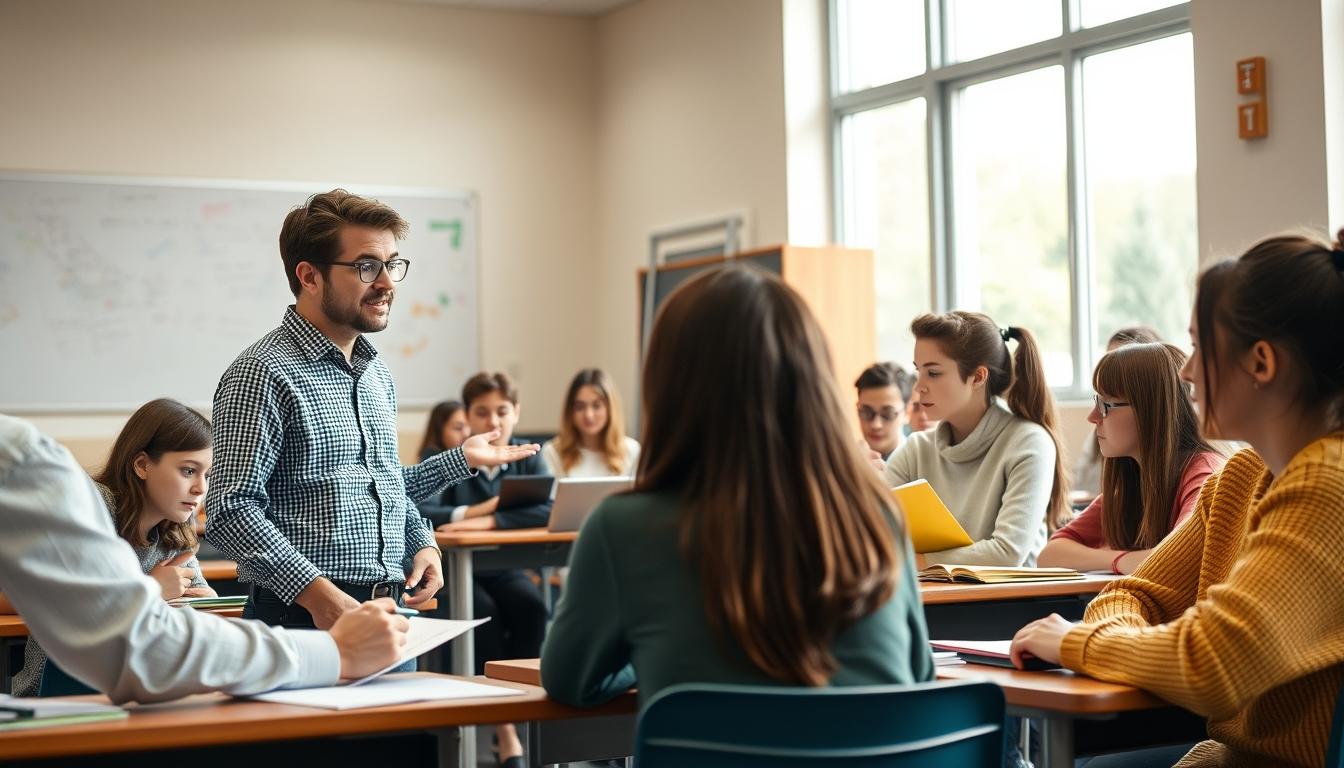University campus and academic environment in Cambridge